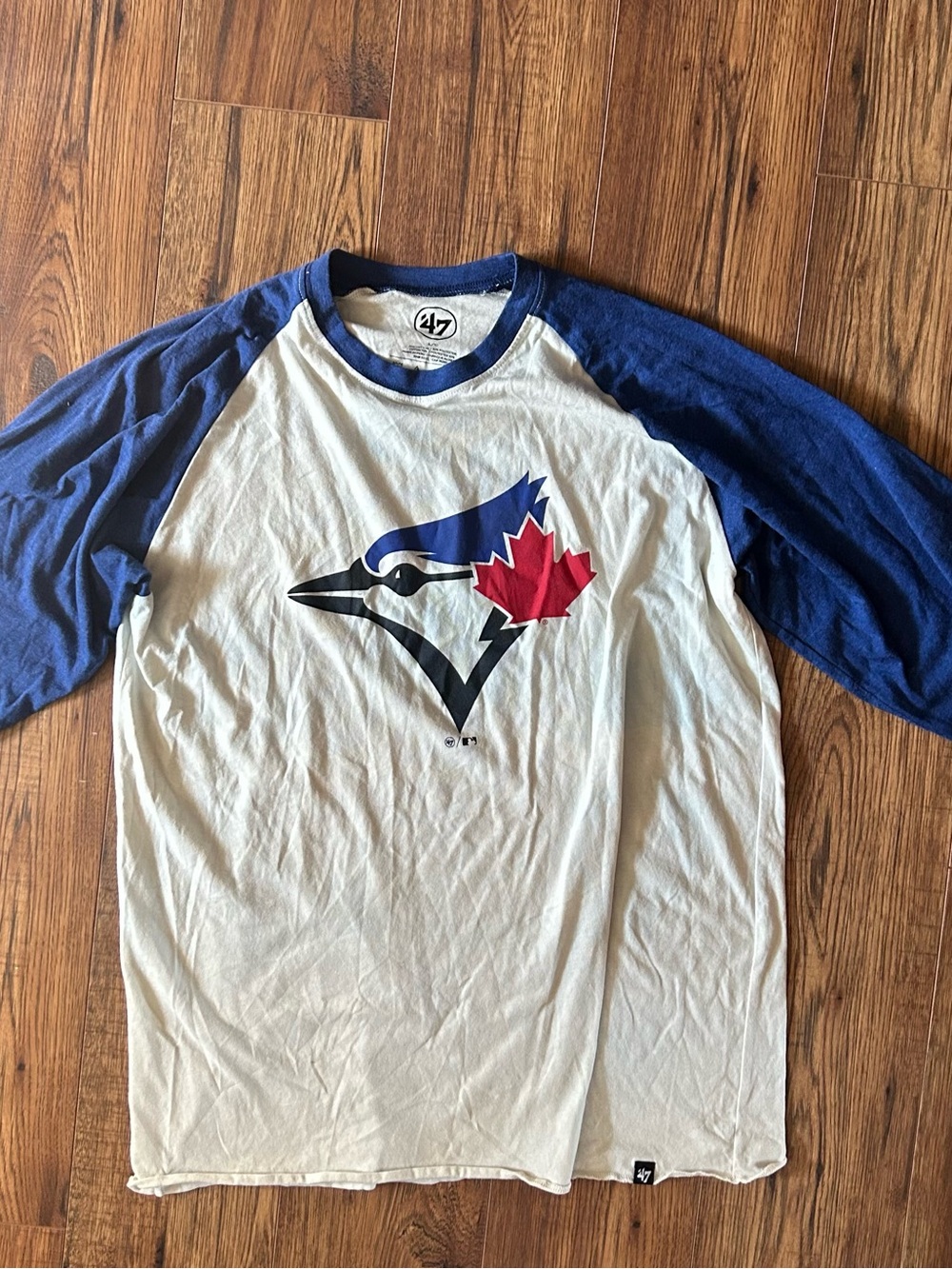 Toronto Blue Jays MLB Baseball Raglan T Shirt ‘47 Brand
